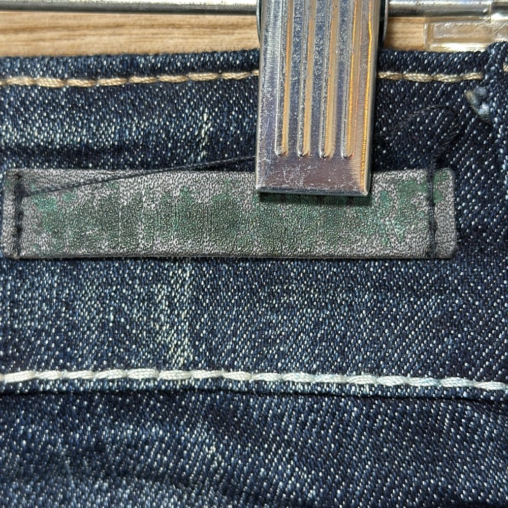 Vanilla Star Jeans Deep Indigo Straight Leg Size 9 - Picture 9 of 15